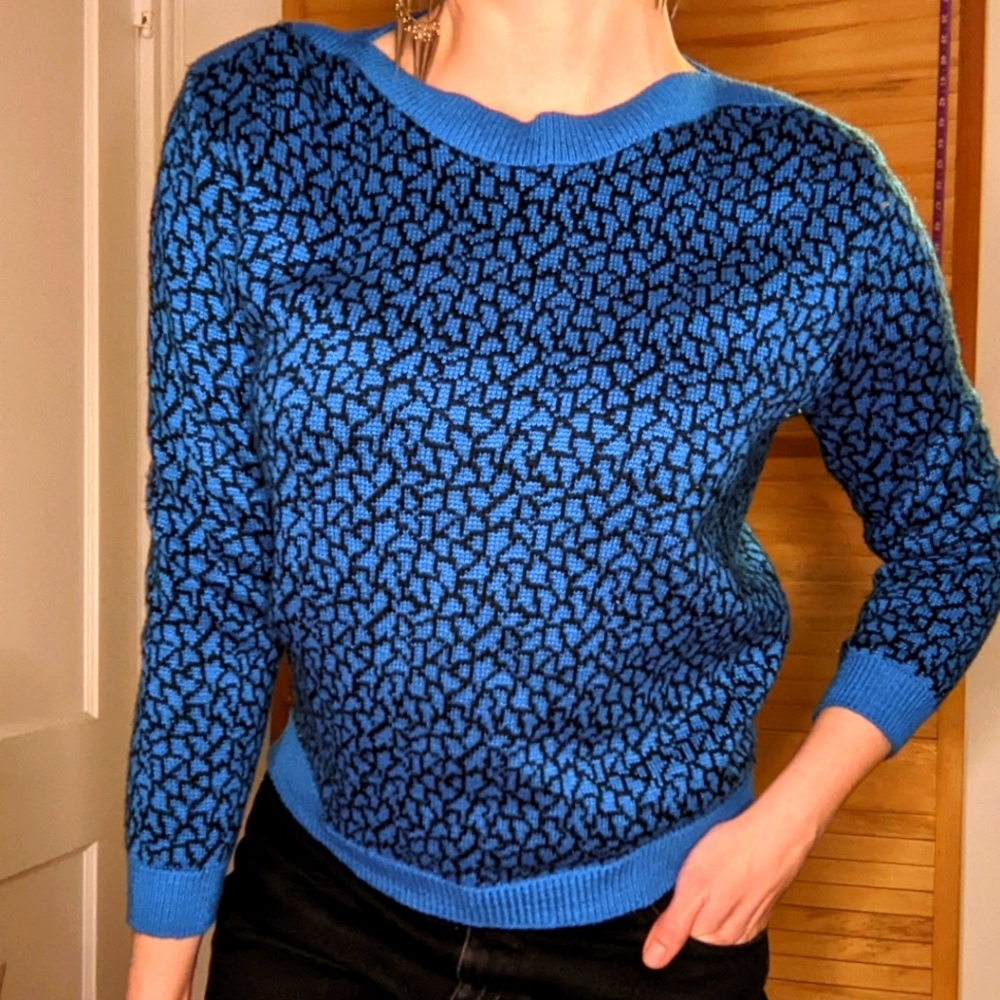 Vintage Blue Sweater